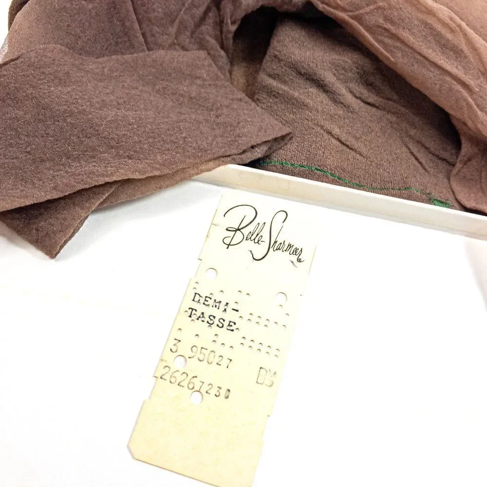 VTG Belle-Sharmeer Nylon Stockings Sz M Seamless Huge Bundle